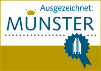 Signet 'Ausgezeichnet: Münster'