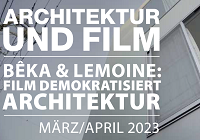 Ausschnitt aus dem Filmplakat von “Architektur und Film“.